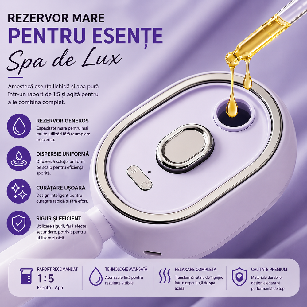 LumaMist Peria 4 in 1 Descurca Parul Instant