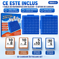 Mate Magic™ – Învață Adunarea, Scăderea, Înmulțirea și Împărțirea Rapid, prin Joacă