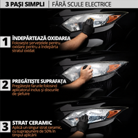 LensPro™ – Kit pentru Restaurarea Farurilor