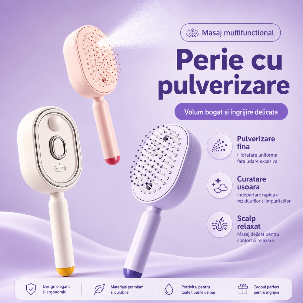 LumaMist Peria 4 in 1 Descurca Parul Instant
