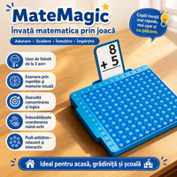 Mate Magic™ – Învață Adunarea, Scăderea, Înmulțirea și Împărțirea Rapid, prin Joacă