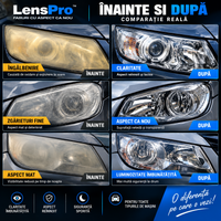 LensPro™ – Kit pentru Restaurarea Farurilor