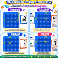 Mate Magic™ – Învață Adunarea, Scăderea, Înmulțirea și Împărțirea Rapid, prin Joacă