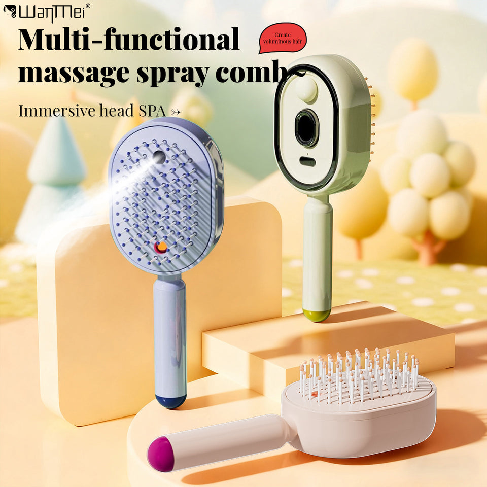 Perie spray multifuncțională